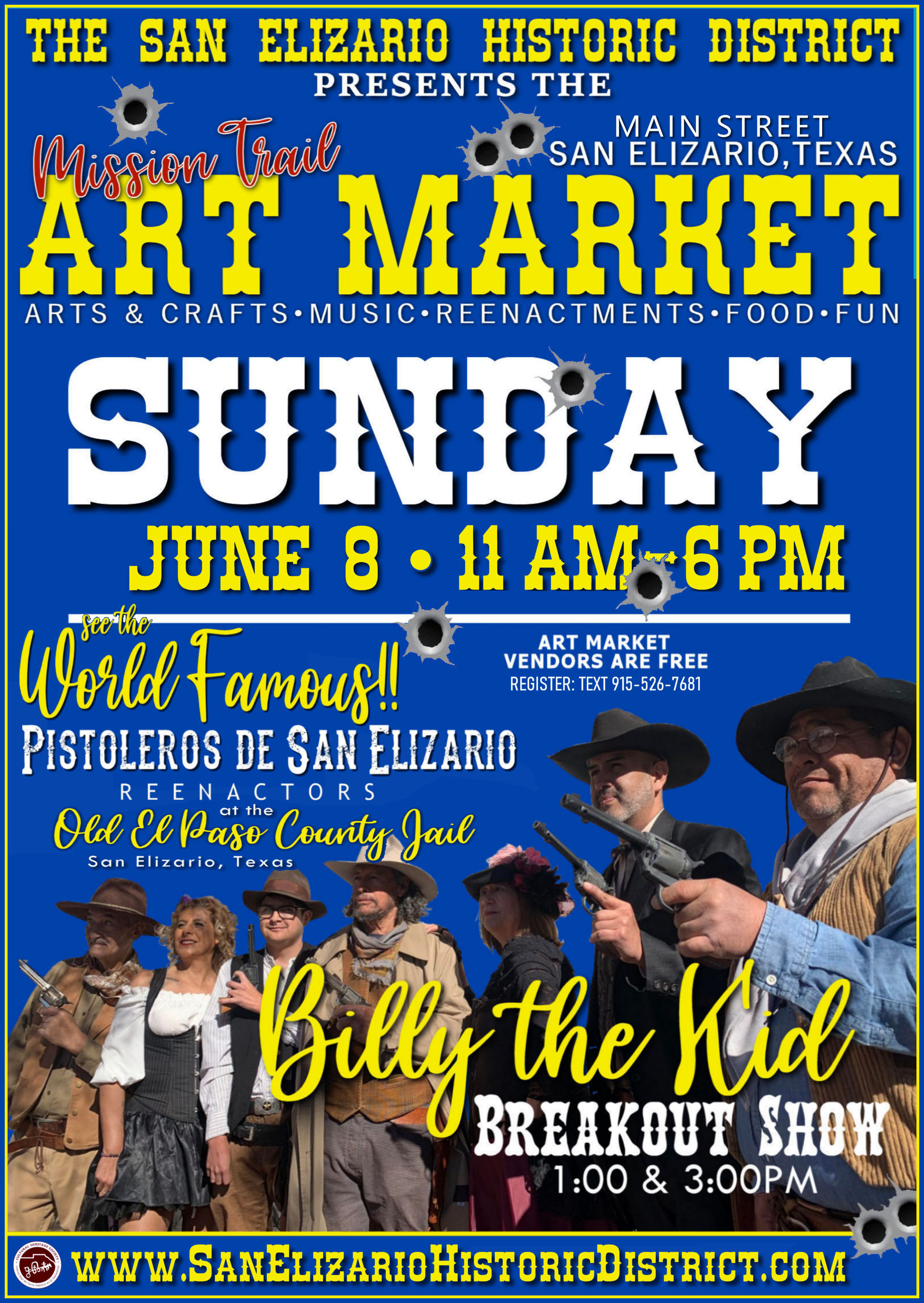 VENDORS ARE FREE